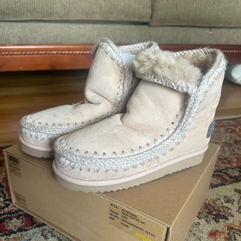 BRAND NEW MOU BOOTS
Size 39 - Rose Beige 
Originally $335 + shipping